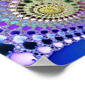 Olifantvallei Mandelbrot Fractal Poster (Hoek)