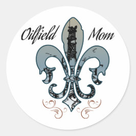 olifield mama ronde sticker