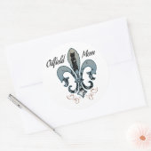 olifield mama ronde sticker (Envelop)