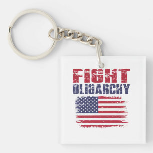Oligarchie Protesteer Sleutelhanger