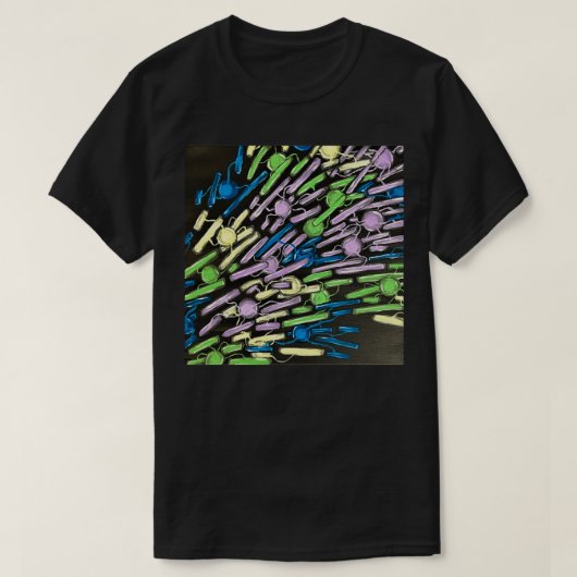 Oligodendrocyten en myelin t-shirt (Design voorkant)