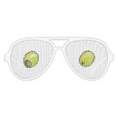 Olijf Aviator Zonnebril (Voorkant)