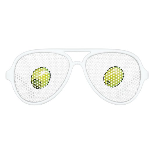 Olijf Aviator Zonnebril (Voorkant)