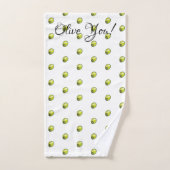 Olijf Bad Handdoek (Handdoek)