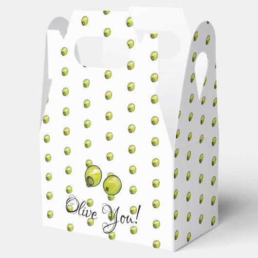 Olijf Bedankdoosjes (Geopend)