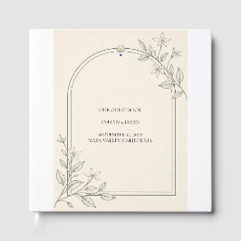 Olijf Botanisch Trouwgastenboek Gastenboek