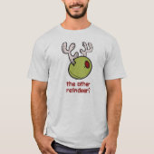 Olijf de andere rendieren? t-shirt (Voorkant)
