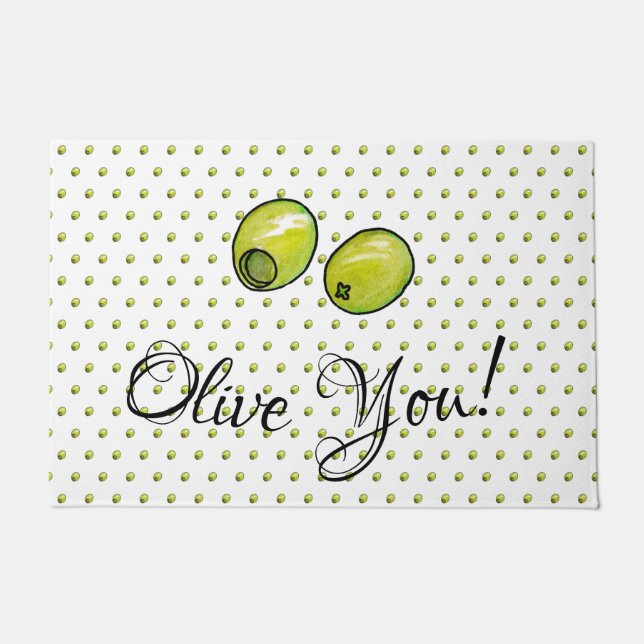 Olijf Deurmat (Voorkant)