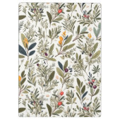 Olijf en Kruiden Minimale Elegant Gepersonaliseerd Klembord (Achterkant)