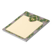  Olijf en lavender Azulejos Notitieblok (Linkerzijde)