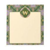  Olijf en lavender Azulejos Notitieblok (Voorkant)