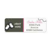 Olijf en wit etiket (Voorkant)