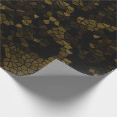 Olijf Glas in lood vlinder Cadeaupapier (Hoek)