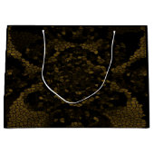 Olijf Glas in lood vlinder Groot Cadeauzakje (Voorkant)