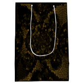 Olijf Glas in lood vlinder Medium Cadeauzakje (Achterkant)