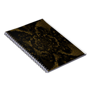 Olijf Glas-in-lood Vlinder Notitieboek