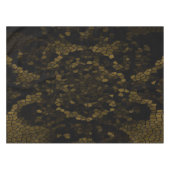 Olijf Glas in lood vlinder Tafelkleed (Voorkant (Horizontaal))