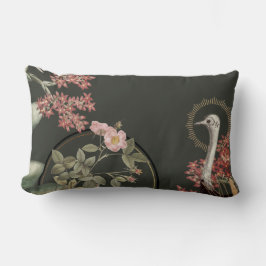 Olijf groen en goudvormig Florentistisch design Kussen