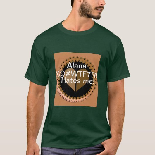 Olijf Groen en Tan die met de Mannen van het Beric T-shirt (Voorkant)