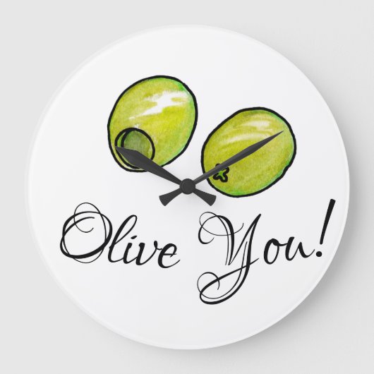 Olijf Grote Klok (Voorkant)