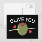 Olijf je briefkaart (Voorkant / Achterkant)