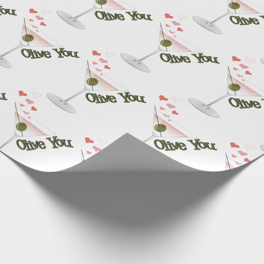 Olijf je cadeaupapier (Hoek)