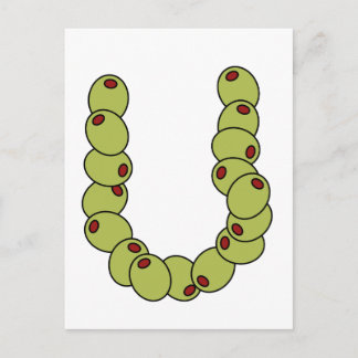 Olijf je "Ik hou van je" Briefkaart