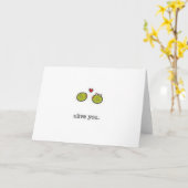 Olijf je kaart (Gele Bloem)