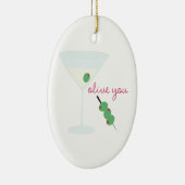 Olijf je keramisch ornament (Rechts)