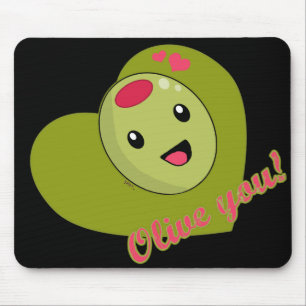 Olijf je Mousepad Muismat