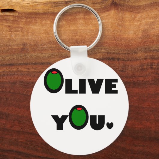 Olijf je sleutelhanger (Voorkant)