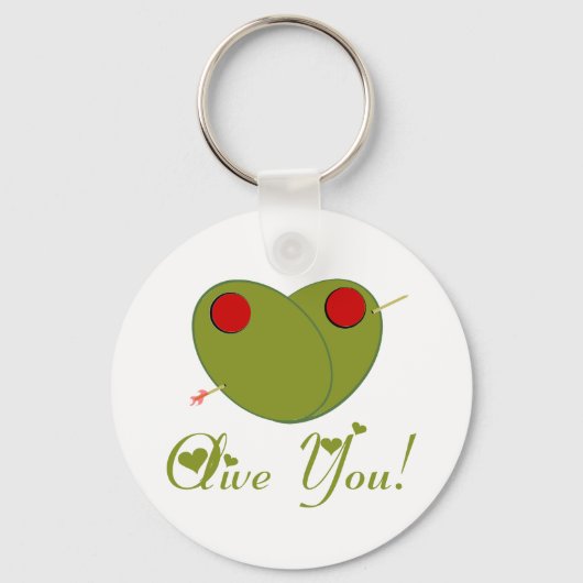 Olijf je! sleutelhanger (Voorkant)