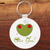 Olijf je! sleutelhanger (Voorkant)