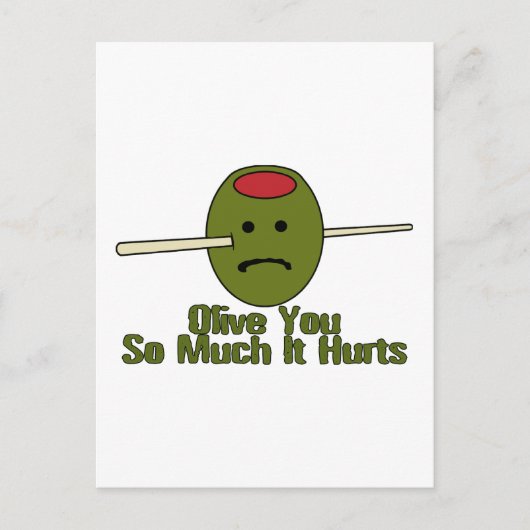 Olijf je zo veel briefkaart (Voorkant)