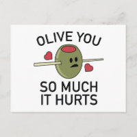 Olijf je zo veel dat het huurt