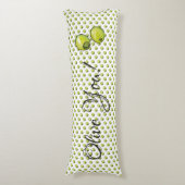 Olijf Lichaamskussen (Voorkant Verticaal)