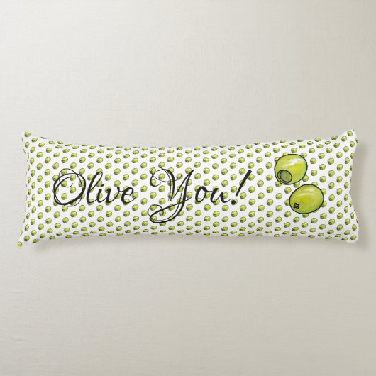 Olijf Lichaamskussen (Voorkant)