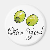 Olijf Magneet (Voorkant)