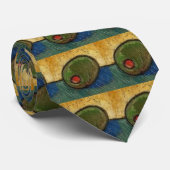 Olijf me... stropdas (Opgerold)