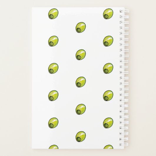 Olijf Planner (Achterkant)