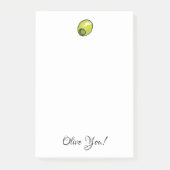 Olijf Post-it® Notes (Voorkant)