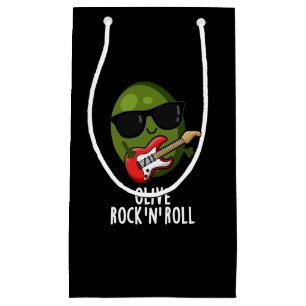 Olijf Rock And Roll Grappige Rocker Olijf Pun Donk Klein Cadeauzakje