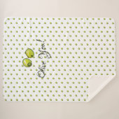 Olijf Sherpa Deken (Voorkant (horizontaal))