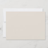 Olijf & Sinaasappel Bruiloft  Art Nouveau Floral Save The Date (Achterkant)