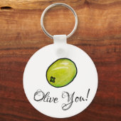 Olijf Sleutelhanger (Voorkant)