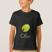 Olijf T-shirt (Voorkant)