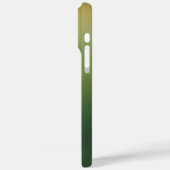 olijf-tot-groene gradiënt Case-Mate iPhone case (Achterkant / Links)