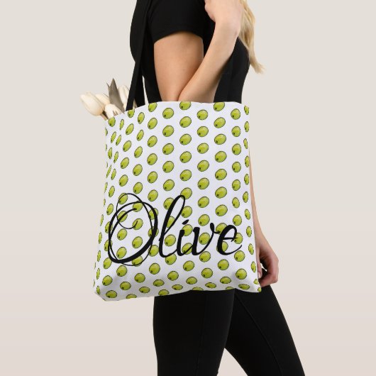 Olijf Tote Bag (Dichtbij)