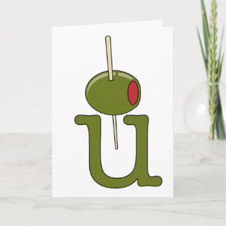 Olijf u - de Liefde van I u Kaart