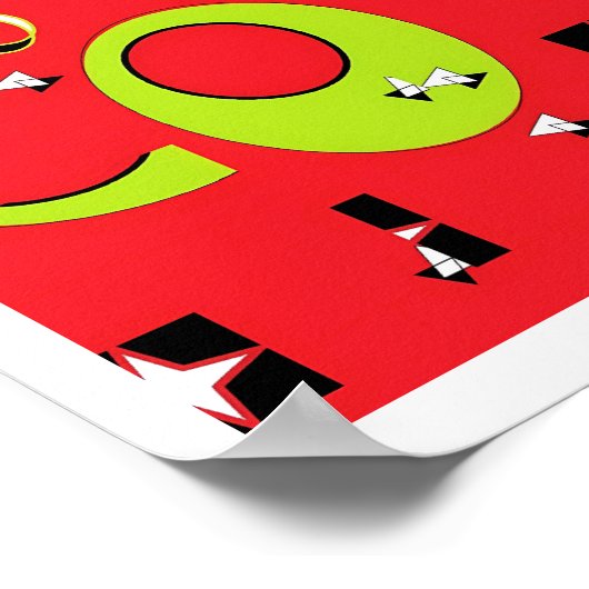 Olijf van Dracula's neef Poster (Hoek)